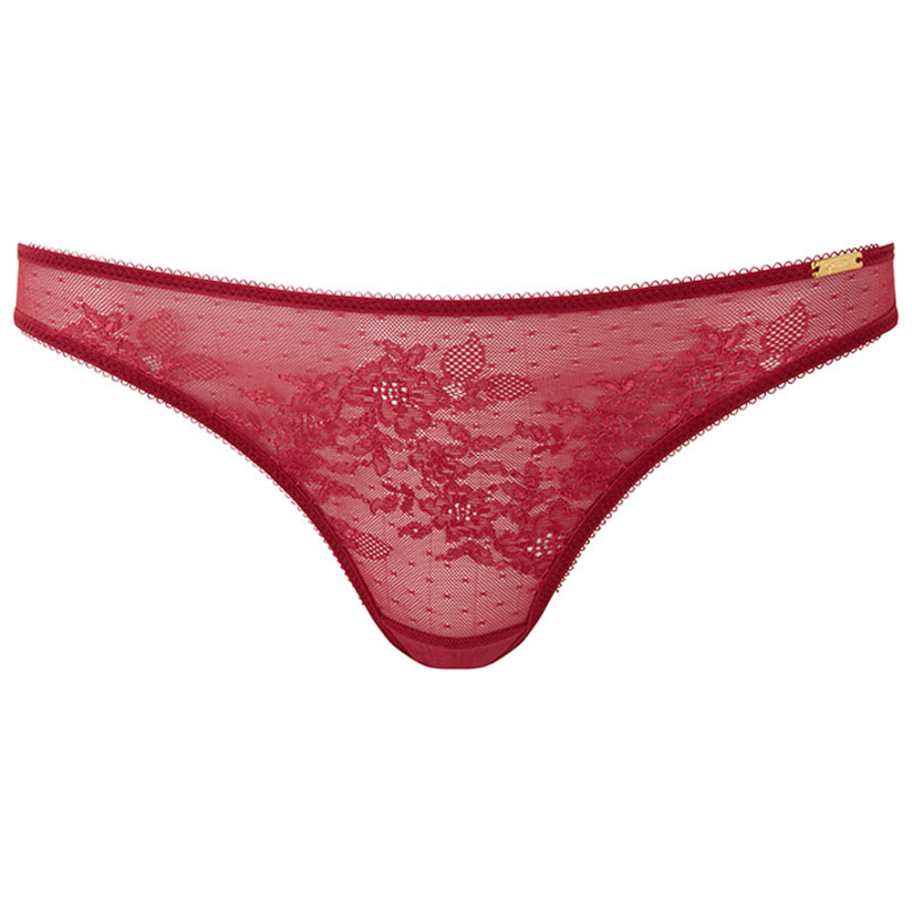 Gossard Thong Brief Glossies Lace